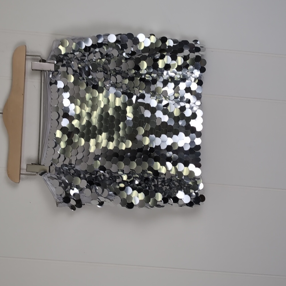 urban outfitters sequin Festival Mini skirt NWT medium - Picture 4 of 10